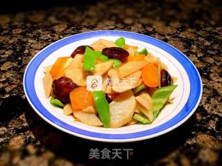 Vegetarian Fried Yam recipe
