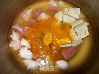 Frozen Tofu Pumpkin Soup recipe