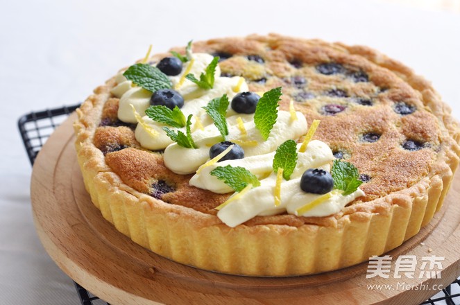 Blueberry Tart Almond Cream Filling recipe