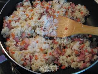 [bacon "beauty" and "big" Different]-bacon and Pineapple Fried Rice recipe