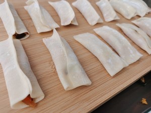 Crispy Mushroom and Egg Pot Stickers recipe