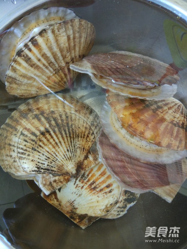 Steamed Scallops recipe