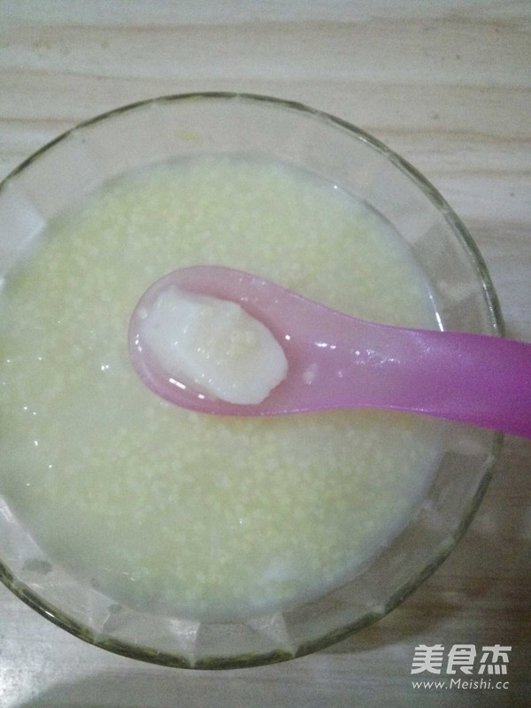 Stomach Yam Millet Porridge recipe