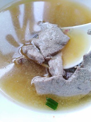 Fresh Pork Liver Soup recipe