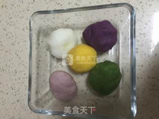 #新良first Baking Competition# Zhixin Durian Snowy Mooncake recipe