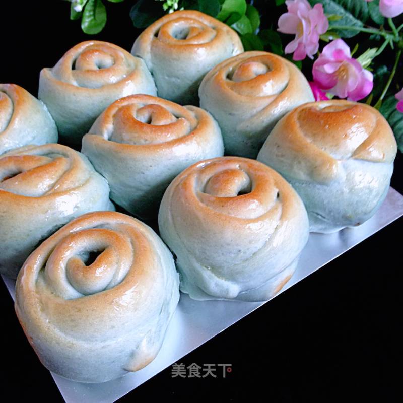 #aca烤明星大赛#blue Rose Bread recipe
