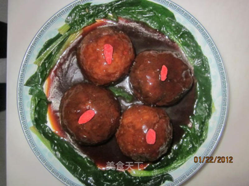 Braised Sixi Meatballs recipe