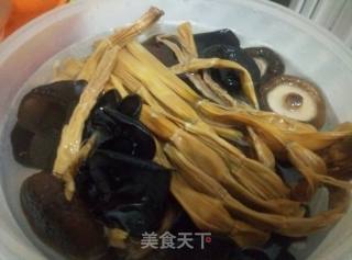 Bacon and Bamboo Shoots Dry Cake recipe