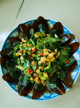 Preserved Egg with Cold Dressing recipe