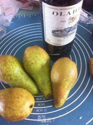 Pear Stew in Red Wine recipe