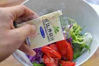 Multi-flavored Salad Noodles recipe