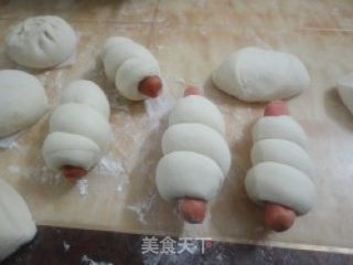 Crispy Sausage Buns recipe