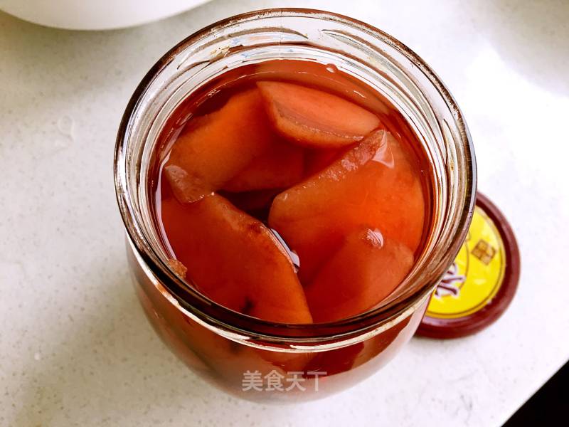 Fiery Dripping Sky & Fiery Red Sun--[canned Blood Peaches] recipe