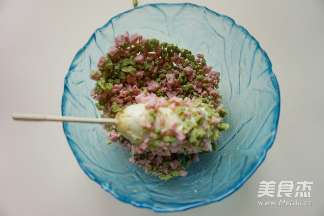 Colorful White Banana Jelly recipe