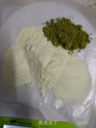 Matcha Snow Crisp recipe