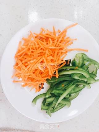 Vegetarian Stir-fried Three Silk recipe