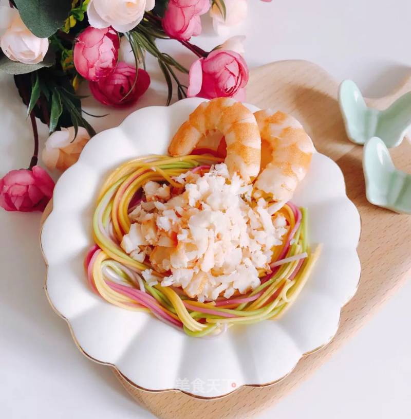 Baby Shrimp Noodle recipe