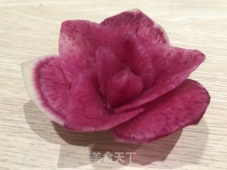 Teach You How to Carve Radish Flowers (straight Rose recipe