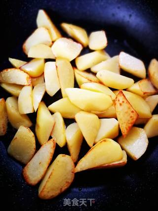 Chicken Heart Stewed Potatoes recipe