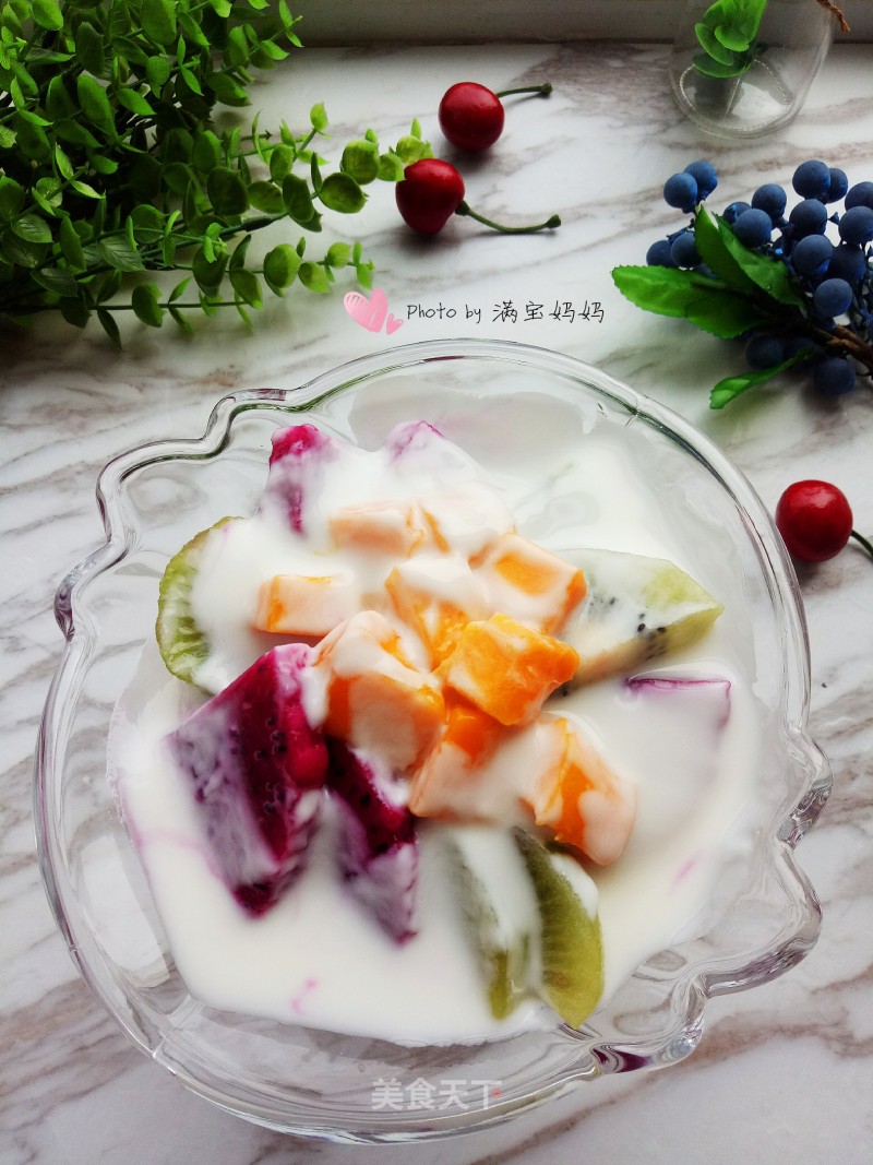 Yogurt Fruit Fishing recipe