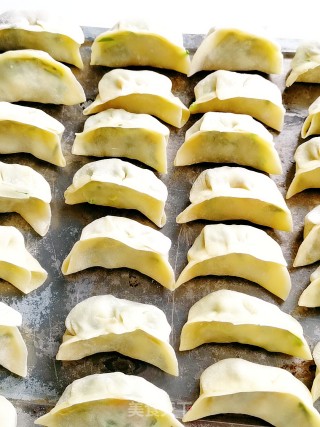 Leek and Pork Dumplings recipe