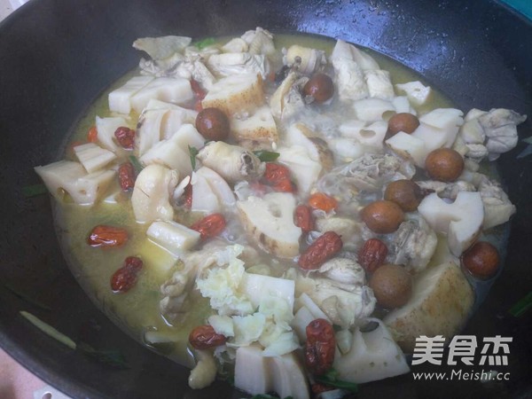 Lotus Root Chicken Soup recipe