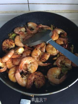 Spicy Shrimp with Tempeh recipe