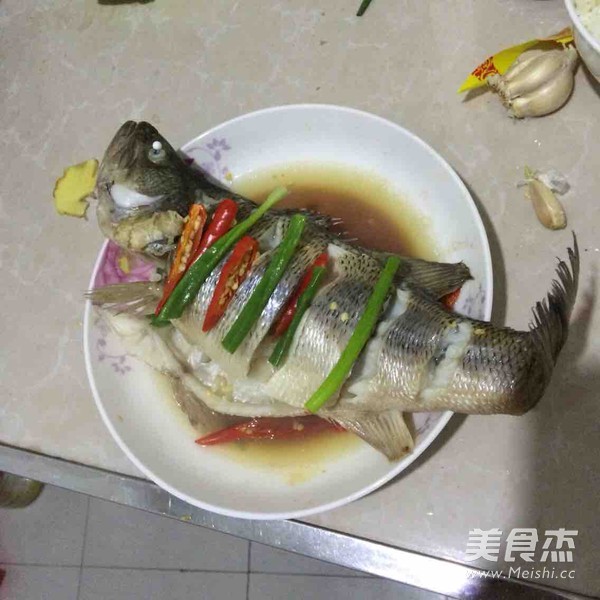 Lazy Version of Steamed Sea Bass is Super Delicious recipe