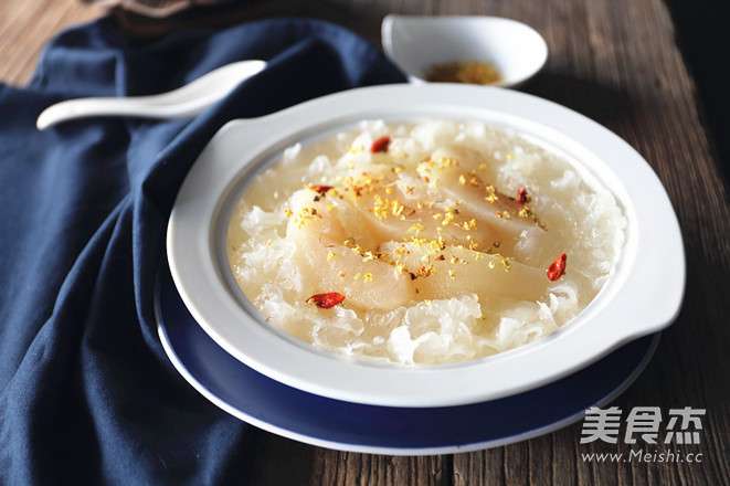 Osmanthus White Fungus Stewed Sydney recipe