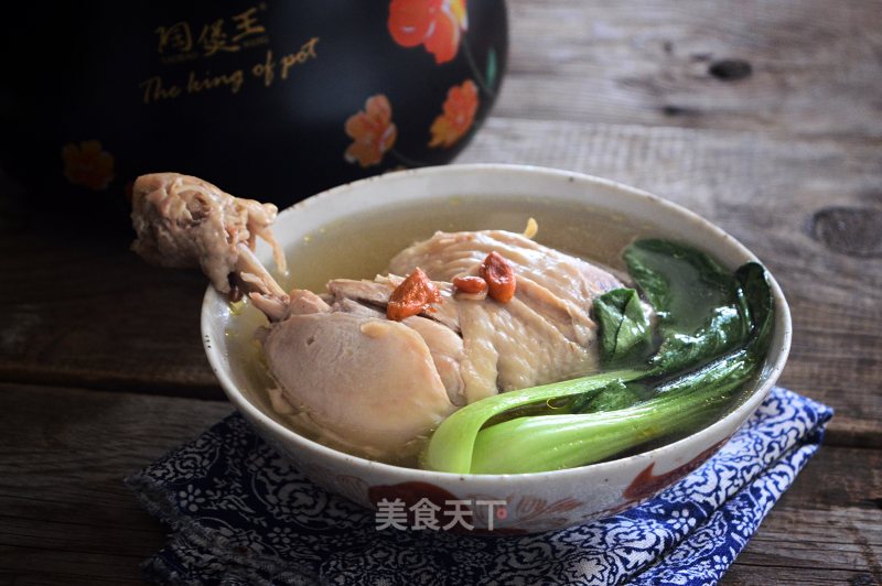 American Ginseng Stewed Chicken Soup recipe