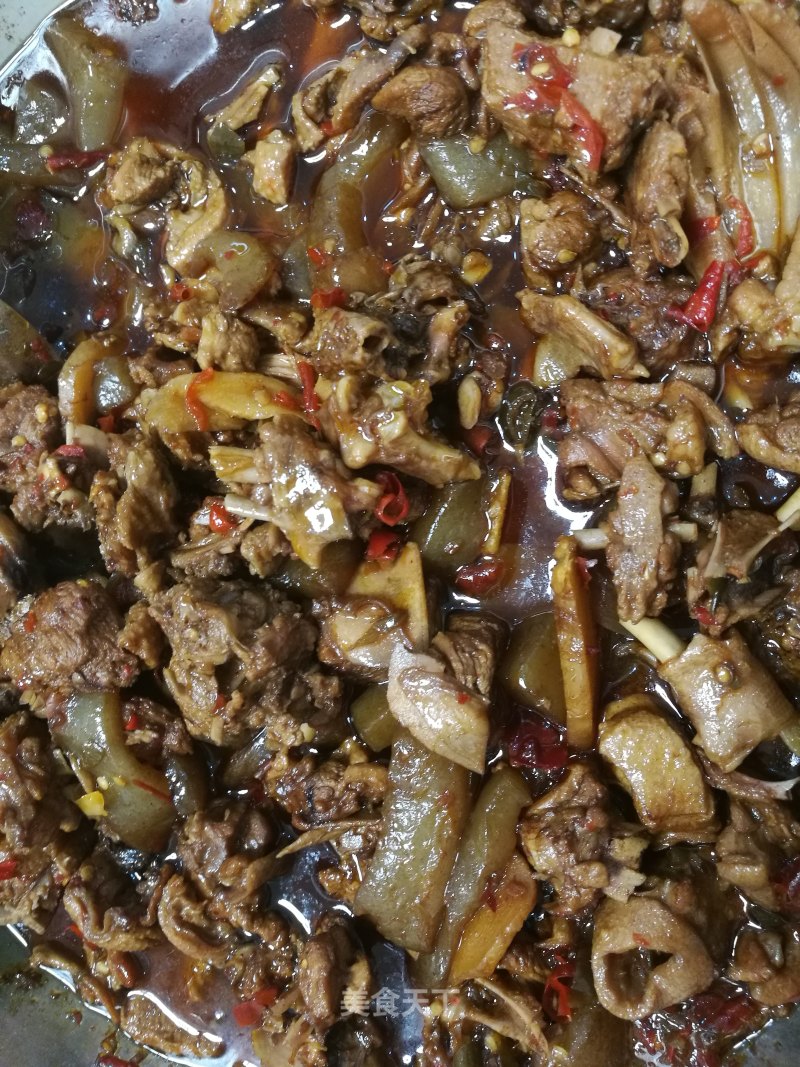 No Appetite? Try Some Pickled Konjac Duck recipe