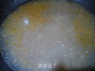 Spinach Vermicelli Soup recipe