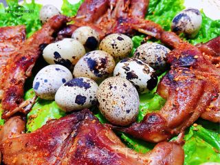 Pan-fried Quail#下酒菜# recipe