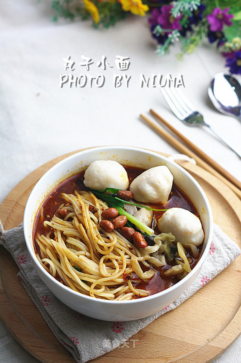 Meatball Noodles recipe
