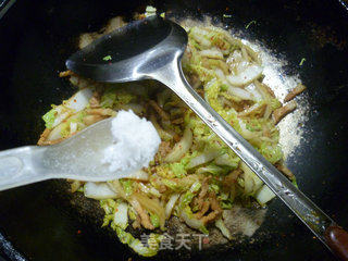 Stir-fried Baby Vegetables with Shredded Pork recipe