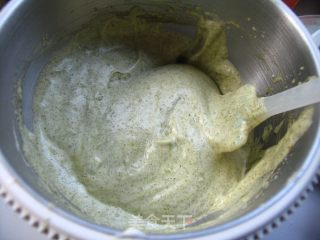 Refreshing Tea Taste-raisin Matcha Cake recipe