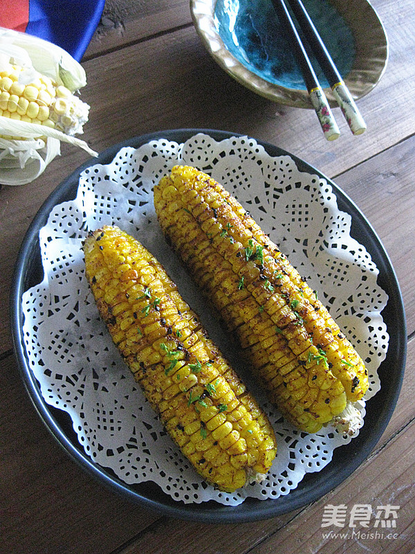 Grilled Corn with Cumin recipe