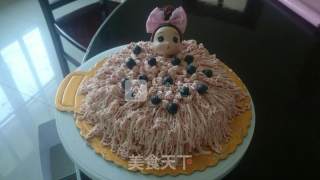 Barbie Princess Cake (rice Cooker Version) recipe