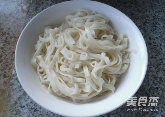 Pouring Noodles recipe