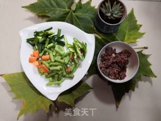 Beef Stir-fried Bean King recipe