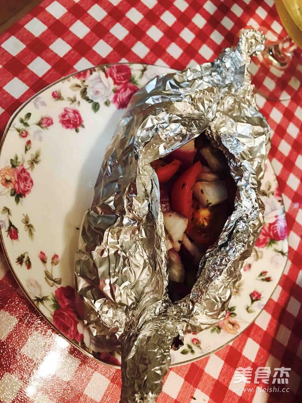 Tin Foil Salmon recipe