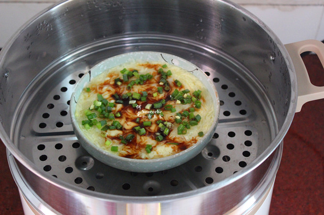 Nutritious Breakfast, Steamed Eggs with Vermicelli recipe