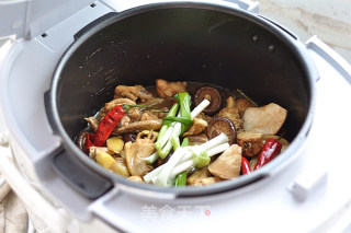 Double Mushroom Stewed Chicken recipe