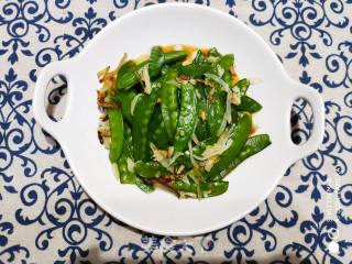 Scallion Oil Snow Peas recipe