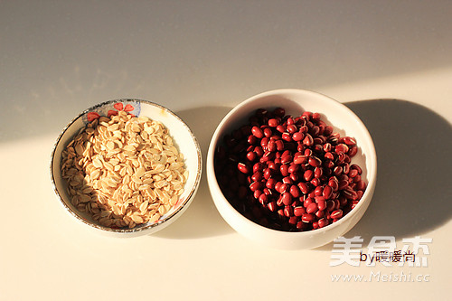 Red Bean Oatmeal Drink recipe