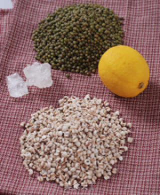 Mung Bean and Coix Seed Congee recipe