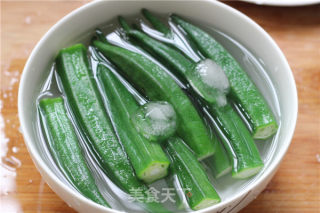 Iced Okra recipe