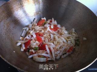 Tomato Seaweed Noodle Soup recipe