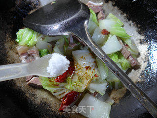 Lamb Stir-fried Cabbage recipe