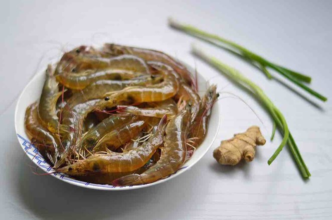 Steamed Ginger Scallion Shrimp recipe